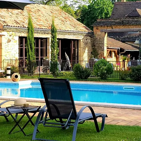 Les Granges Hautes D'hotes De Charme Proche Sarlat 招待所 Saint-Crépin-et-Carlucet