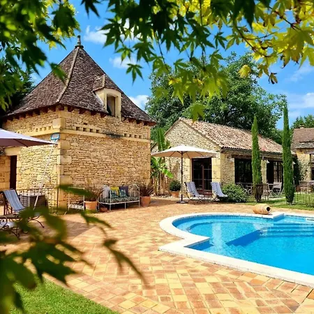 Les Granges Hautes D'hotes De Charme Proche Sarlat 招待所 Saint-Crépin-et-Carlucet
