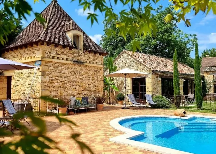 Les Granges Hautes D'hotes De Charme Proche Sarlat Pensión Saint-Crépin-et-Carlucet
